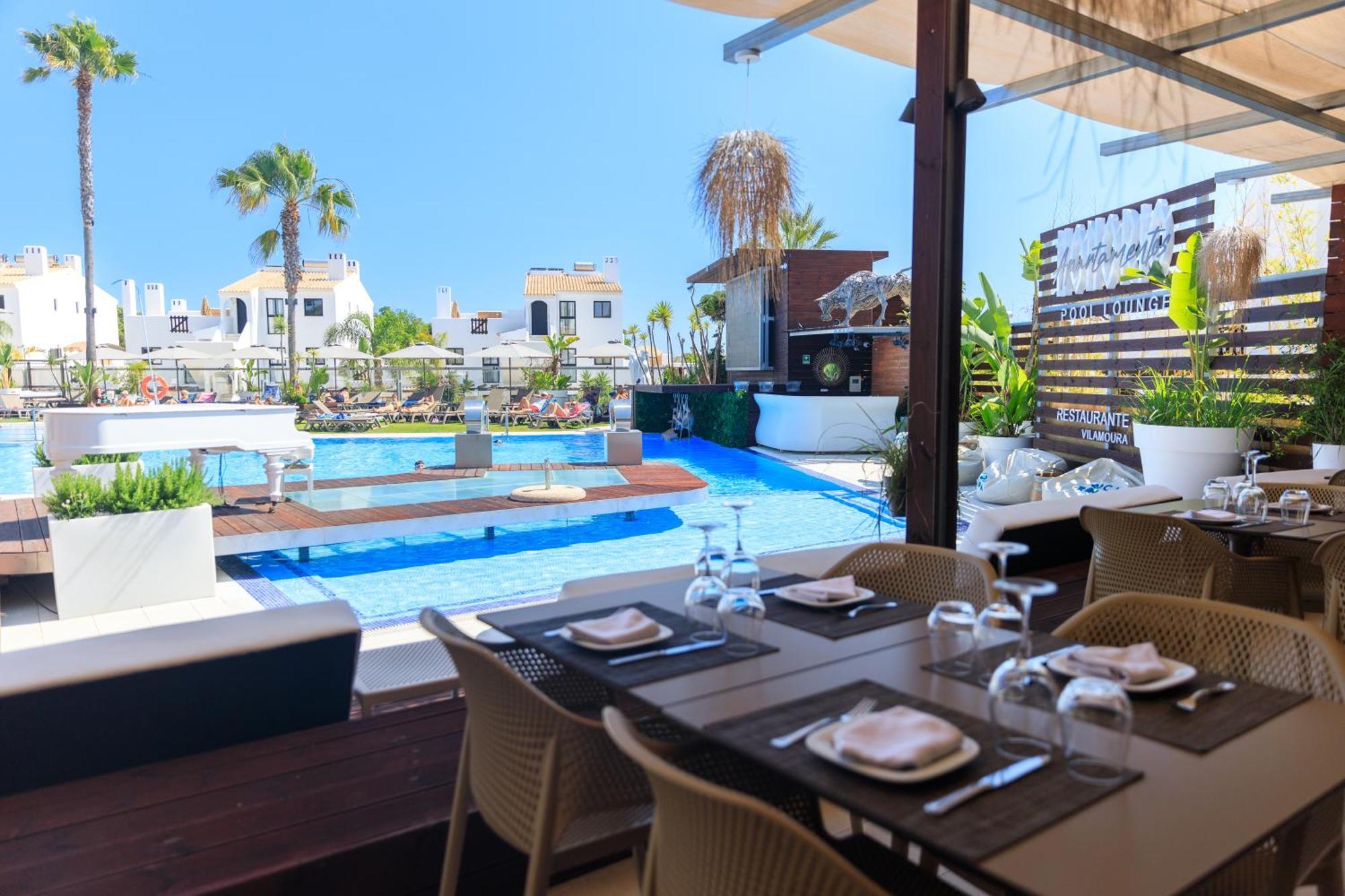 Apartamentos Honorio - Pool And Garden Vilamoura Eksteriør billede